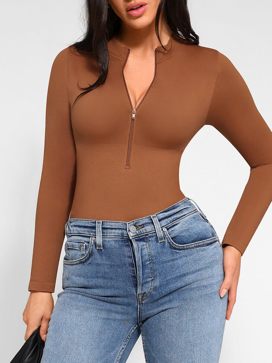 Brown Bodysuit