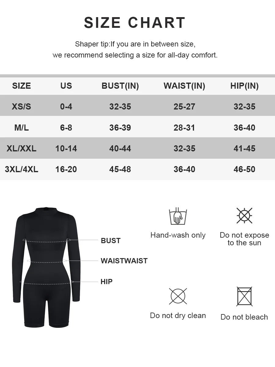 Black Seamless Turtleneck Jumpsuit with Removable Cups