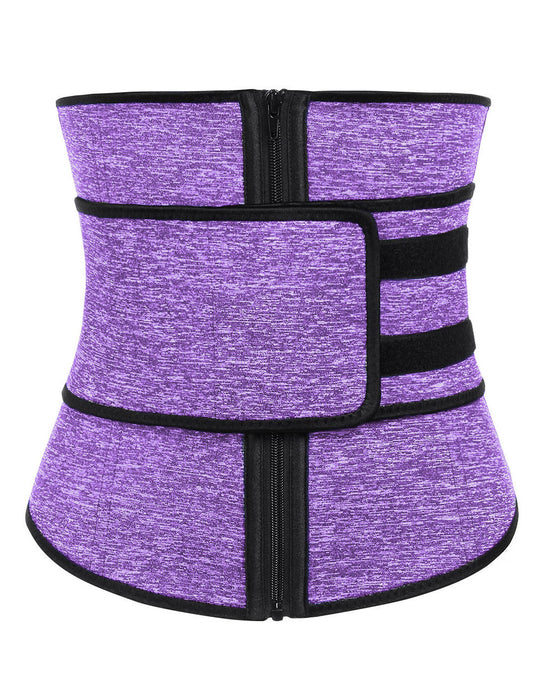 Purple Neoprene Workout Waist Trainer