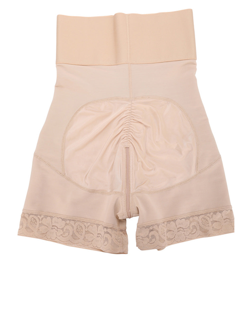 High Waist Tummy Control Butt Lifter Shapewear Beige