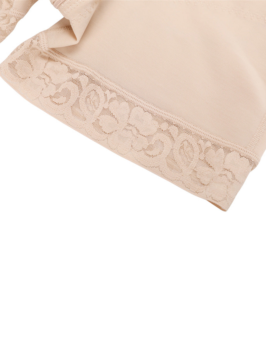 High Waist Tummy Control Butt Lifter Shapewear Beige