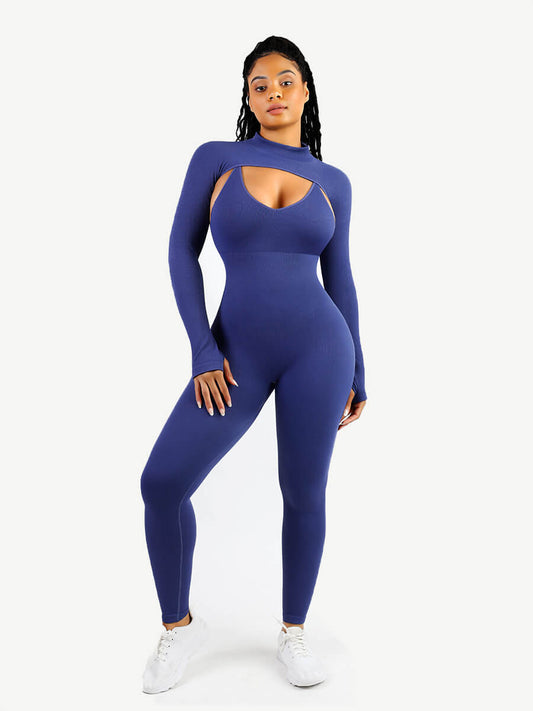 Seamless High Stretchy Tummy Control 2 Piece Set