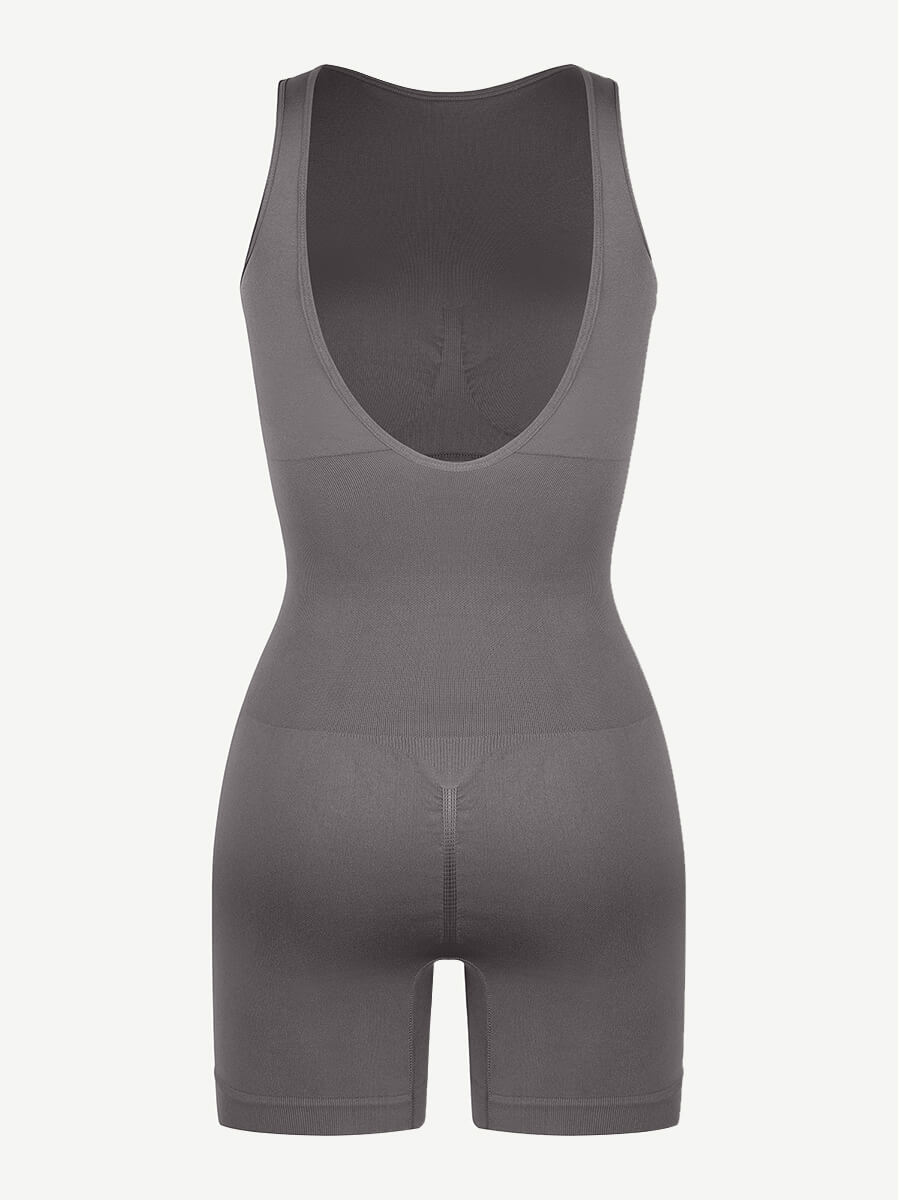 Seamless Sexy U Back Shape Shapewear with Removable Cups