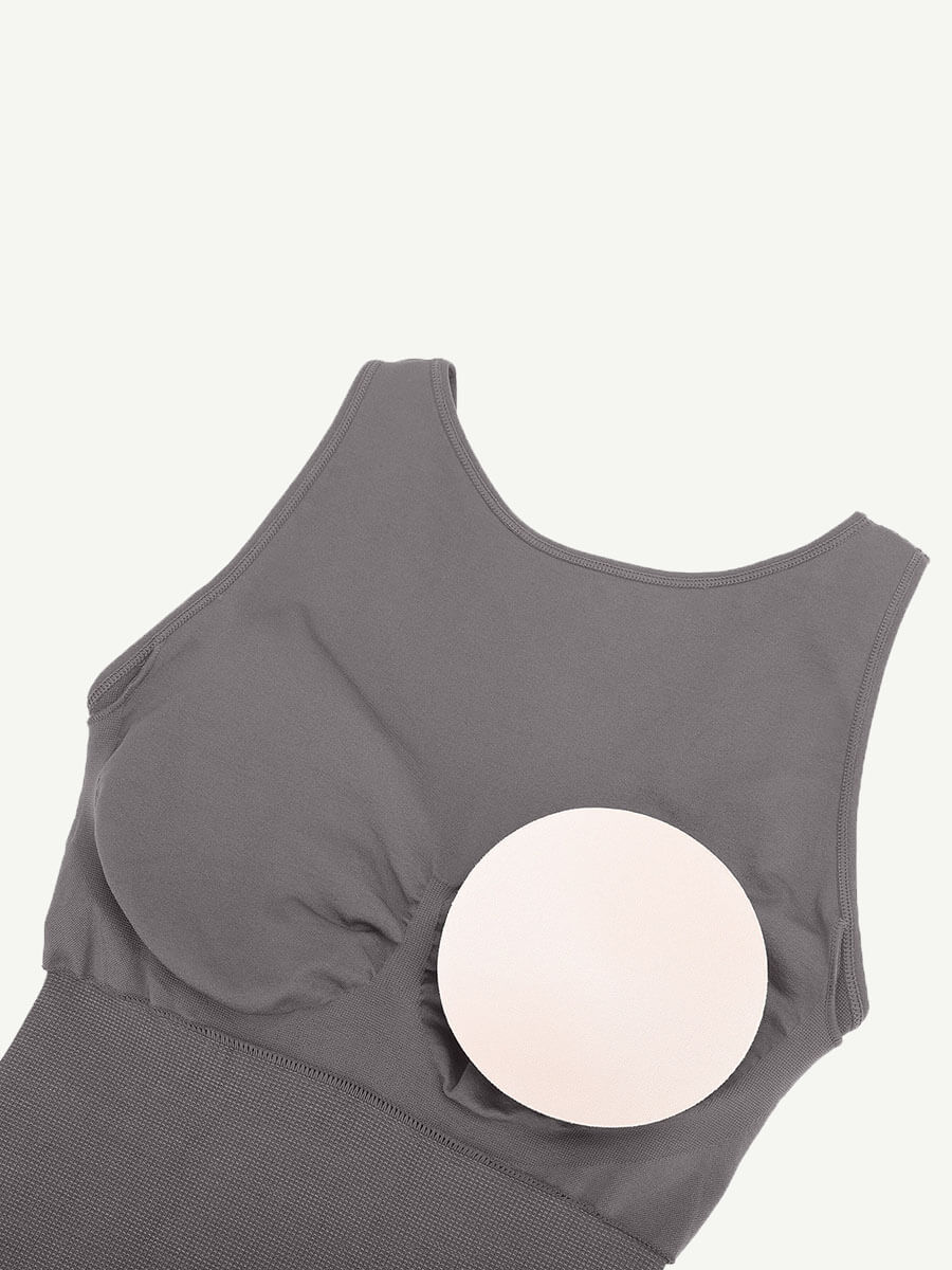 Seamless Sexy U Back Shape Shapewear with Removable Cups