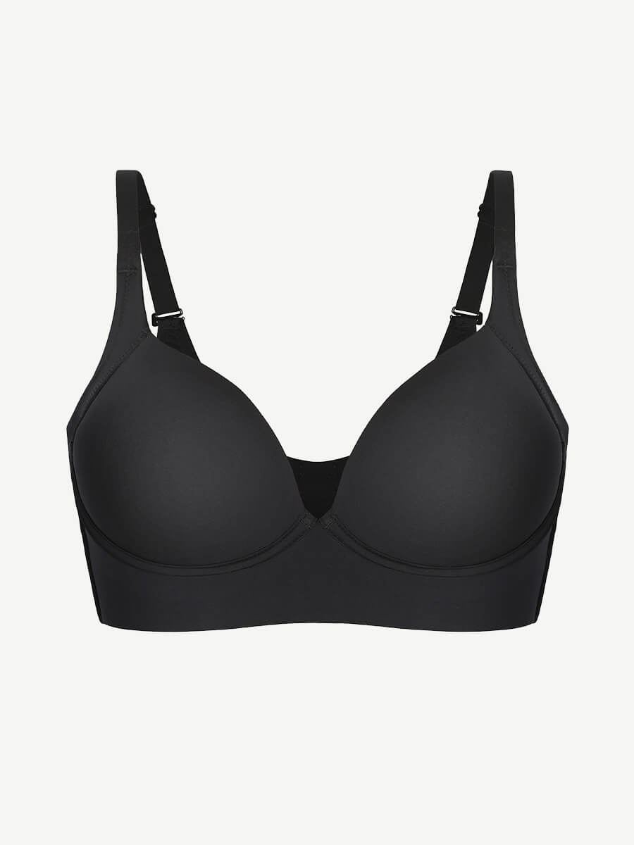 New Arrival Deep Cup Bra Shapewear Bra (Black)