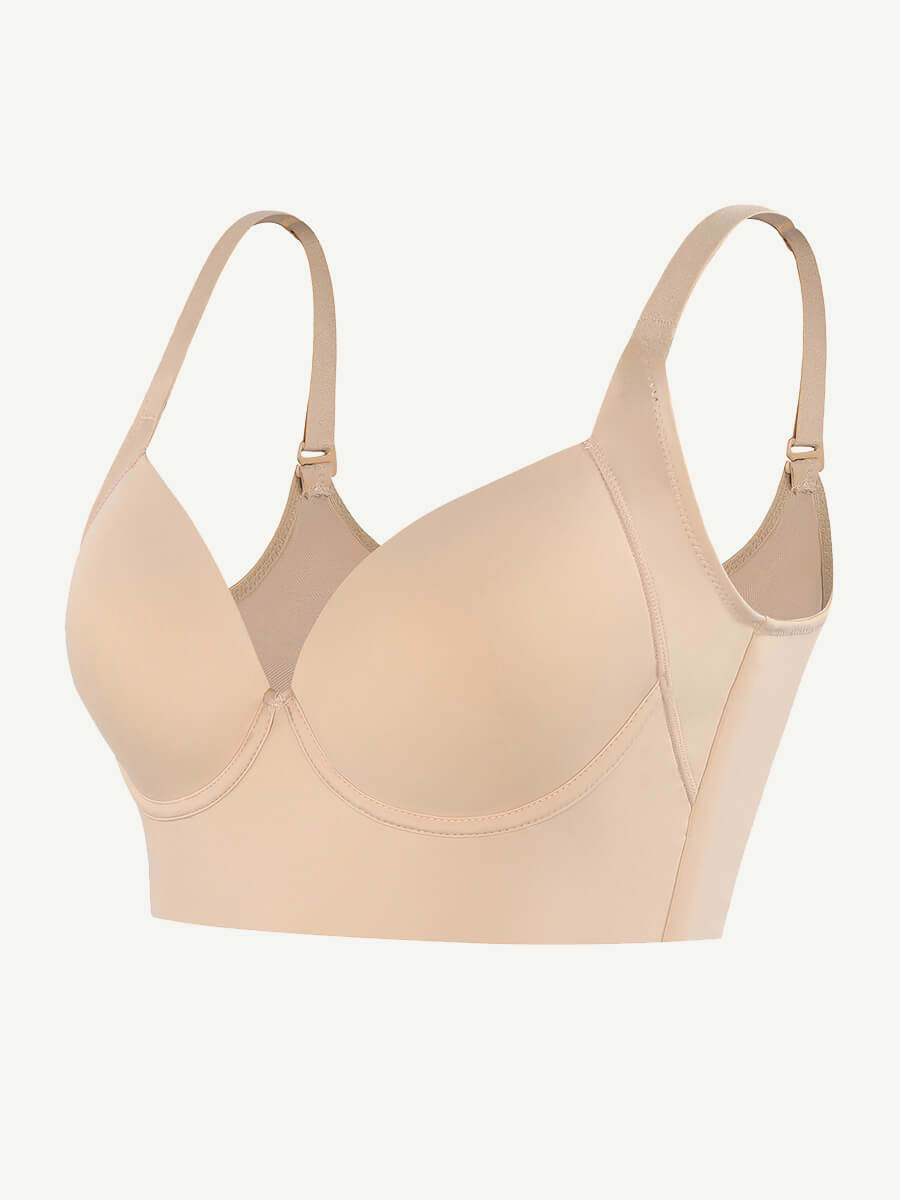 New Arrival Deep Cup Bra Shapewear Bra (Tan)